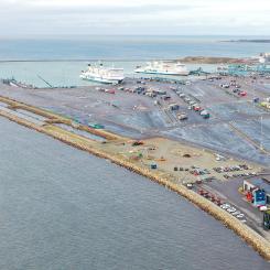 Trelleborgs Hamn. Foto: Actemium
