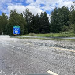 Översvämning i Örebro län. Foto: Länsstyrelsen Örebro län