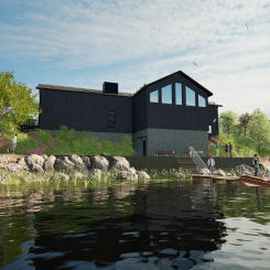 Peab bygger ledningar för tekniskt vatten i Boden Illustration: Sweco