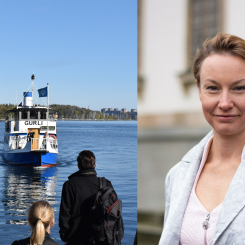 Michaela Haga, ordförande i Sjötrafikberedningen
