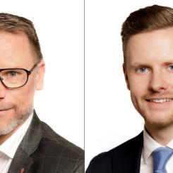 Andreas Svahn och Sebastian Cehlin. Foto: Mälardalsrådet