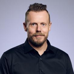 Mathias Ericsson är ny arbetschef i Svevia. Foto: Svevia