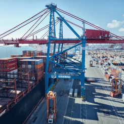 Rederierna väljer APM Terminals Gothenburg som en nyckelpartner i nästa års linjenätverk. Foto: APM Terminals Gothenburg