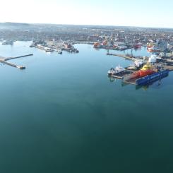 Fredrikshamns hamn. Foto: Stena Line
