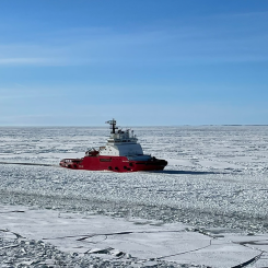 Isbrytaren Polar Circle. Foto: Sjöfartsverket