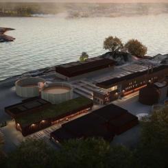 Lucerna reningsverk, Illustration: Sweco