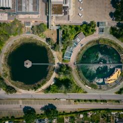 Genrebild av reningsverk. Foto: patrick federi/unsplash