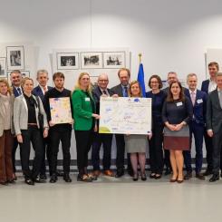 Representanter från Perstorp, Uniper och CINEA. Foto: Perstorp