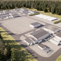 RES, ett av världens största oberoende företag inom förnybar energi, planerar två gröna vätgasfabriker i Ånge kommun. Foto: RES