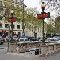 Saint-François-Xavier metrostation, vid linje 13 i Paris. Foto: Wikipåedia, Commons Lic. kredit: Chris Sampson
