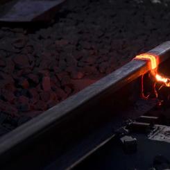 Infrakraft får Trafikverkets uppdrag att byta spår, kontaktledningar och ballast mellan Sala och Avesta Krylbo. Foto: Infrakraft