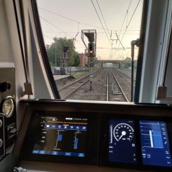 Siemens testar automatiska tåg på järnväg i Finland. Foto: Siemens Mobility