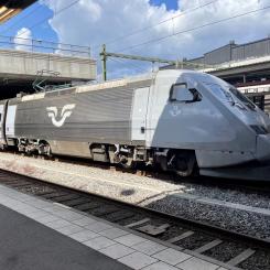 Förändringen innebär också att de resenärer med Hamburg som slutdestination även fortsatt ankommer centralstationen Hamburg Hauptbahnhof. Foto: Stina Wickenberg