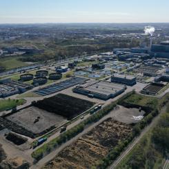 Sjölunda avloppsreningsverk flygfoto, Foto: VA SYD