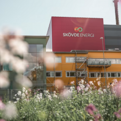 Skövde Energi ansöker om bidrag för att bygga laddplatser för tung fordonsladdning. Foto: Skövde Energi