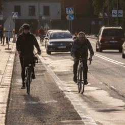 Infrastrukturplanen bidrar inte i tillräckligt stor utsträckning till finansiering av cykelinfrastruktur. Foto: Sten-Åke Stenberg