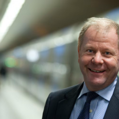 Peter Viinapuu tillträder som interim vd i Infranord. Foto: MTR