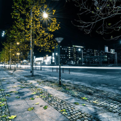 Utnyttja överkapaciteten i befintliga belysningsnät menar BioDriv Öst. Arkivbild