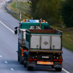 Västerbotten tar nästa steg i omställningen av tunga fordon. Foto Mårten Edberg