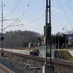 Utbyggnad för persontrafik i Skåne. Foto: Trafikverket