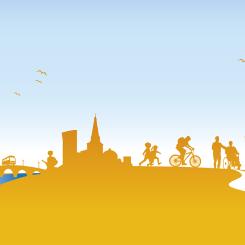 Stadssiluett Illustration: Karlstad kommun