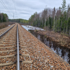 Järnvägen Gävle–Ockelbo byggs om för högre belastning