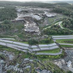 COWI AB har kommit igång med sitt fältarbete och Peab Anläggning AB förväntas snarast kunna delta och bidra till samordningen och planeringen. Foto: Trafikverket
