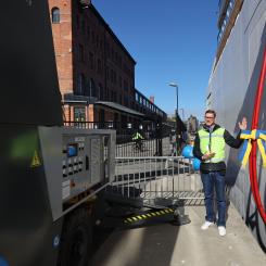 Invigningen i Stockholm Foto: Stockholms Hamnar Byline: Ports of Stockholm