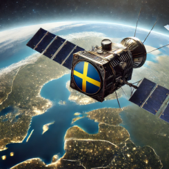 GNA-3 är Sveriges första militära satellit i rymden. Bild: Arkivbild