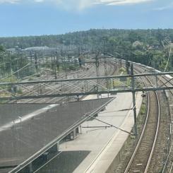 Älvsjö stationsområde mot söder. Foto: Stina Wickenberg
