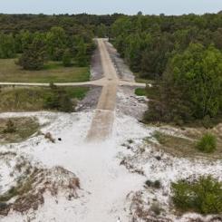 Sweco och Vellinge kommun fortsätter klimatanpassningen av Falsterbonäset med nästa etapp av översvämningsskydd. Bilden visar en av de färdigställda skyddsvallarna. Foto: Vellinge kommun