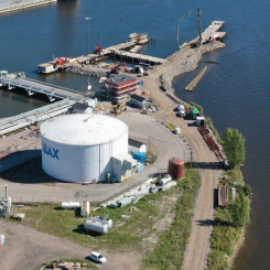 Ny aktör etablerar sig i Gävle hamn. Foto: Gävle hamn