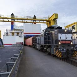 Avtalet är det första i sitt slag och innebär att trafiken på sträckan Trelleborg–Rostock kan fortsätta till den 31 december 2031. Foto: Stena Line.