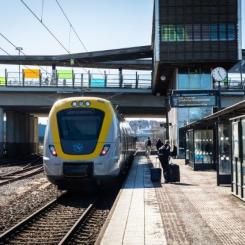 Tågtrafiken mellan Göteborg och Mölndal påverkas av arbete i sommar. Fofograf: Eddie Löthman.