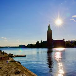 Pendelbåtslinjen mellan Ekerö och Stockholm, planeras att utgå från Klara Mälarstrand i centrala Stockholm. Foto: Nicolas Nezzo Unsplash