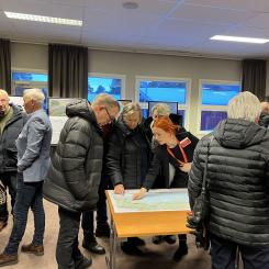 Piteborna visade stort intresse vid Trafikverkets informationsmöte om Norrbotniabanan. Foto: Ann-Sofie Boman