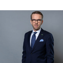 Andreas Carlson, infrastruktur- och bostadsminister. Foto: Kristian Pohl/Regeringskansliet