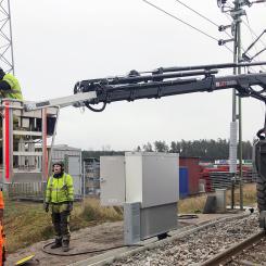 Triss i nya projekt längs spåret för Omexom. Foto: Omexom