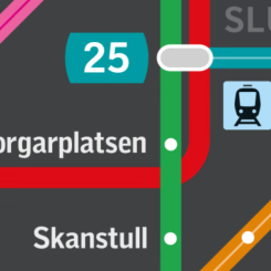 Tunnelbanetunneln mellan stationerna Medborgarplatsen och Skanstull ska få nytt tätskikt. Bild: SL