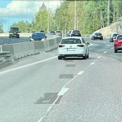 Byggnation vid E4:an Vårby. Foto: Stina Wickenberg