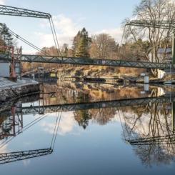 Olidebron i Trolllhättan flyttas till Vänersborg. Foto: Vänersborg  kommun