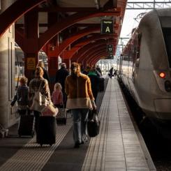 Trycket är som störst mellan Göteborg och Alingsås – där är behovet av framtidssäkrad kapacitet akut. Foto: Camilla Lindberg/VGR