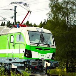 Elektrisk drift är ett betydande steg mot att minska både koldioxidutsläpp och buller från godstransporterna. Foto: VR