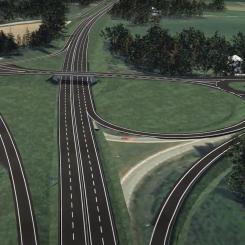 E20 Muggebo-Tjos. Bild: Trafikverket