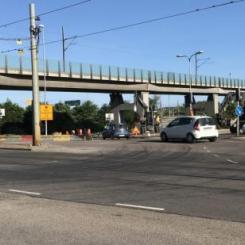 Förberedelser inför renoveringen av Tingstadstunneln är i full gång. Foto: Trafik Göteborg